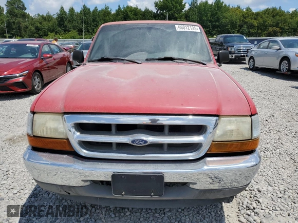 1999 Ford Ranger XL with VIN 1FTYR14V2XPB75873, listed as a Copart auction lot 66012135 with Not provided miles and Clean title. Bid and sale history available at DreamBid. Image 5.