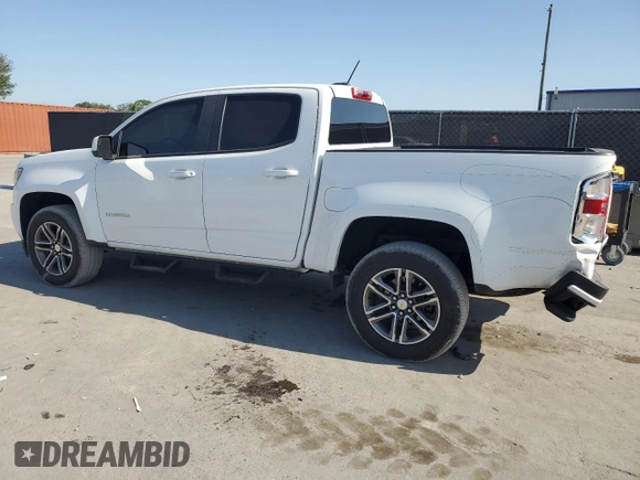 2020 Chevrolet Colorado 2WD Work Truck with VIN 1GCGSBEN8L1160974, listed as a Copart auction lot 52949425 with 96,508 mi miles and Non repairable. Bid and sale history available at DreamBid. Image 2.