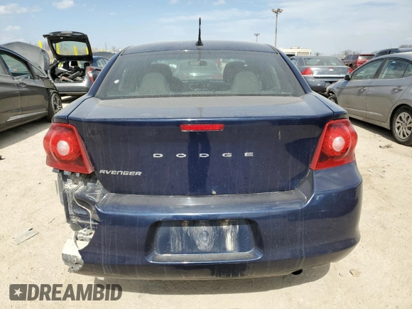 2013 Dodge Avenger SE with VIN 1C3CDZAB4DN652039, listed as a Copart auction lot 48519515 with 171,175 mi miles and Clean Title. Bid and sale history available at carsss.com. Image 6.