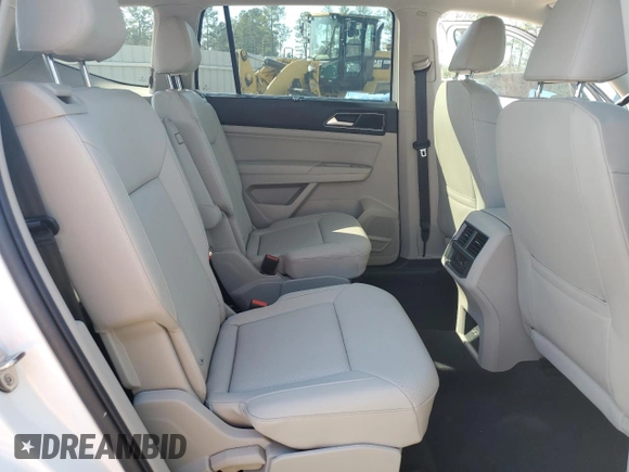 2019 Volkswagen Atlas SEL with VIN 1V2MR2CA4KC515008, listed as a Copart auction lot 46481665 with 44,863 mi miles and Salvage title. Bid and sale history available at DreamBid. Image 12.