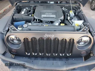 2017 Jeep Wrangler Sport with VIN 1C4AJWAG5HL662456, listed as a Copart auction lot 50166505 with 61,249 mi miles and Salvage Title. Bid and sale history available at DreamBid. Image 12.