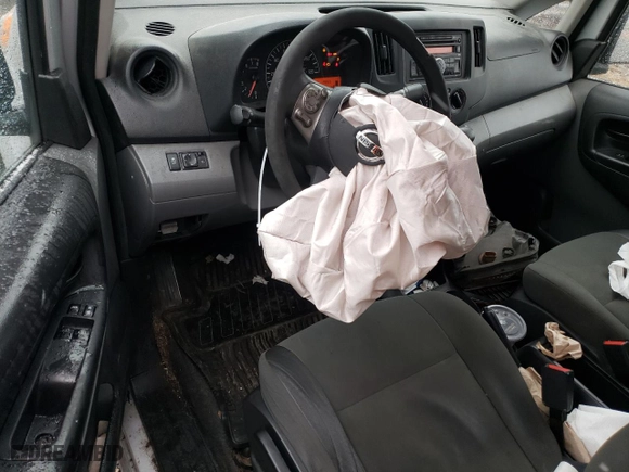 2013 Nissan NV200 SV with VIN 3N6CM0KN2DK691358, listed as a Copart auction lot 85540004 with 0 miles and Salvage Title. Bid and sale history available at carsss.com. Image 8.