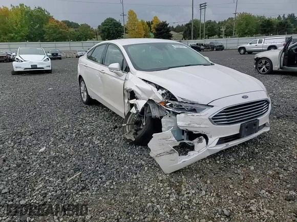 2020 Ford Fusion Hybrid SEL with VIN 3FA6P0MU8LR189560, listed as a Copart auction lot 76598364 with 57,443 mi miles and Salvage Title. Bid and sale history available at carsss.com. Image 10.