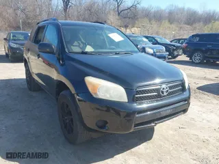 2007 Toyota RAV4 with VIN JTMZD33V376037409, listed as a IAAI auction lot 42001277 with 255,217 mi miles. Bid and sale history available at carsss.com. Image 1.