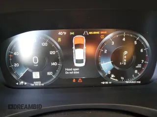 2019 Volvo S90 Momentum with VIN LVY102AK9KP081261, listed as a Copart auction lot 77707634 with 44,603 mi miles and Salvage Title. Bid and sale history available at carsss.com. Image 9.