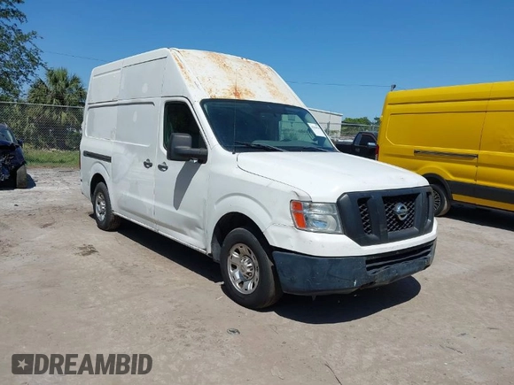 2012 Nissan NV SV with VIN 1N6BF0LYXCN118067, listed as a IAAI auction lot 42068850 with 239,755 mi miles and . Bid and sale history available at DreamBid. Image 1.