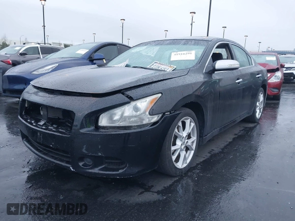 2013 Nissan Maxima S with VIN 1N4AA5AP4DC822076, listed as a IAAI auction lot 41916291 with 140,059 mi miles and . Bid and sale history available at DreamBid. Image 2.
