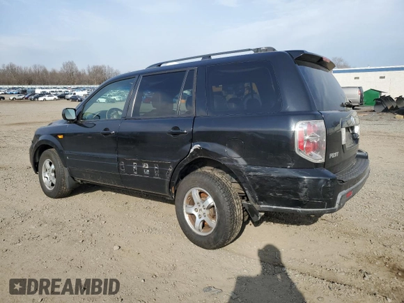2008 Honda Pilot EX-L with VIN 5FNYF18728B039260, listed as a Copart auction lot 50144025 with 159,571 mi miles and Salvage title. Bid and sale history available at DreamBid. Image 2.