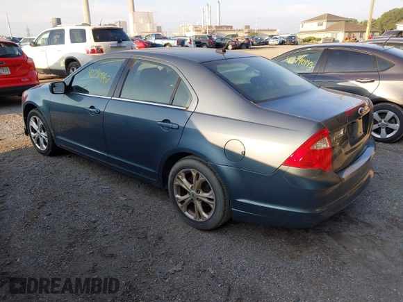 2012 Ford Fusion SE with VIN 3FAHP0HA2CR337792, listed as a IAAI auction lot 42740967 with 120,666 mi miles and . Bid and sale history available at DreamBid. Image 3.