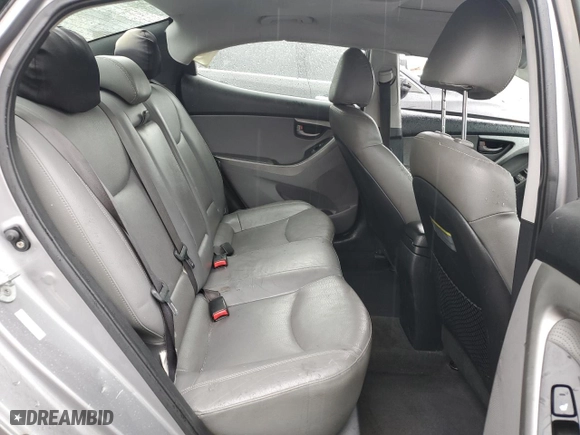 2012 Hyundai Elantra GLS with VIN KMHDH4AE5CU310844, listed as a Copart auction lot 46615385 with 140,117 mi miles and Salvage Title. Bid and sale history available at carsss.com. Image 10.
