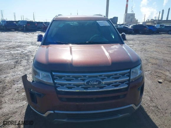 2018 Ford Explorer Limited with VIN 1FM5K7F8XJGA36675, listed as a IAAI auction lot 41537931 with 87,945 mi miles. Bid and sale history available at carsss.com. Image 18.