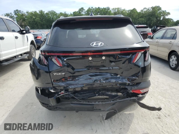 2023 Hyundai Tucson SEL with VIN 5NMJFCAE2PH181918, listed as a Copart auction lot 53931935 with 37,145 mi miles and Salvage Title. Bid and sale history available at carsss.com. Image 6.