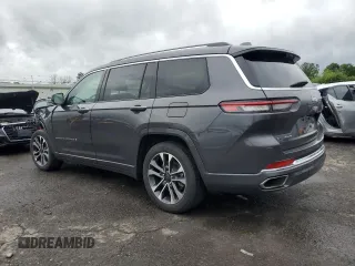 2022 Jeep Grand Cherokee Overland with VIN 1C4RJKDG2N8514545, listed as a Copart auction lot 56715055 with 53,272 mi miles and Salvage title. Bid and sale history available at DreamBid. Image 2.