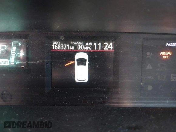 2012 Toyota Prius One with VIN JTDKDTB30C1023511, listed as a IAAI auction lot 42778754 with 168,321 mi miles and . Bid and sale history available at DreamBid. Image 16.
