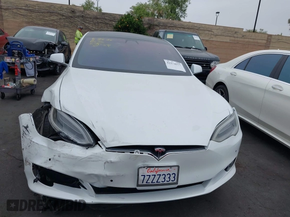2017 Tesla Model S 60 with VIN 5YJSA1E19HF189578, listed as a IAAI auction lot 42374977 with 40,844 mi miles and . Bid and sale history available at DreamBid. Image 13.
