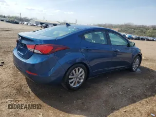 2014 Hyundai Elantra SE z VIN KMHDH4AE3EU095984, wystawiony jako Copart lot #54192135 z przebiegiem 117 551 mil mil oraz Szkoda całkowita • Salvage title. Historia ofert i sprzedaży dostępna na DreamBid. Obrazek 3.