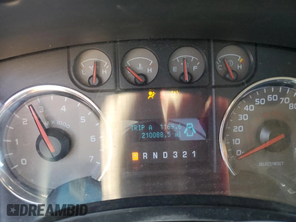 2009 Ford F-150 XL with VIN 1FTPX14V19FA33122, listed as a Copart auction lot 54439655 with 210,088 mi miles and Clean Title. Bid and sale history available at carsss.com. Image 9.
