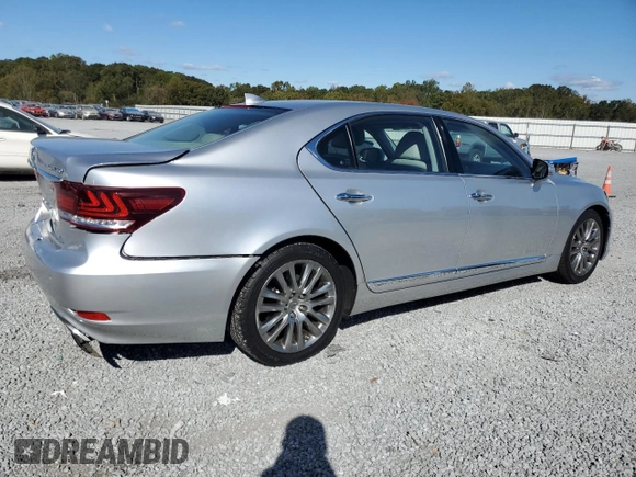 2014 Lexus LS 460 L z VIN JTHGL5EF2E5052609, wystawiony jako Copart lot #76527424 z przebiegiem 104 932 mil mil oraz Szkoda całkowita • Salvage title. Historia ofert i sprzedaży dostępna na DreamBid. Obrazek 3.