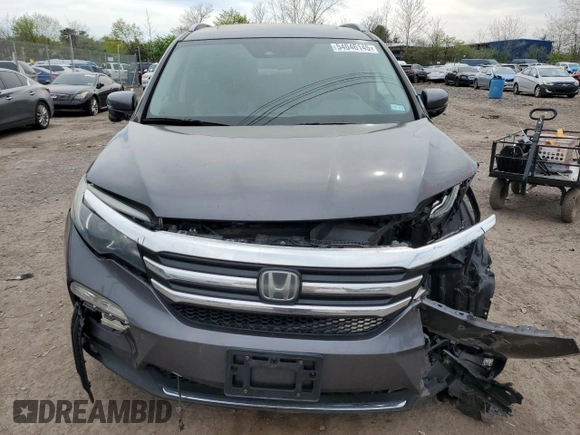 2017 Honda Pilot Touring with VIN 5FNYF5H97HB039702, listed as a Copart auction lot 54046145 with 149,050 mi miles and Salvage Title. Bid and sale history available at carsss.com. Image 5.
