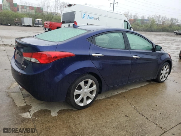 2012 Hyundai Elantra GLS with VIN 5NPDH4AE6CH110425, listed as a Copart auction lot 51688855 with 269,083 mi miles and Clean Title. Bid and sale history available at carsss.com. Image 3.