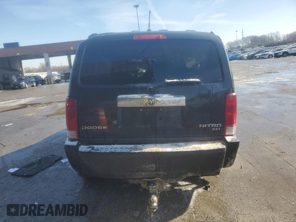 2010 Dodge Nitro SXT with VIN 1D4PU5GK6AW134830, listed as a Copart auction lot 44498145 with 140,718 mi miles and Salvage title. Bid and sale history available at DreamBid. Image 6.