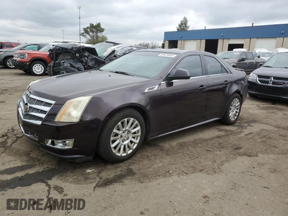 2010 Cadillac CTS Performance with VIN 1G6DL5EV1A0123756, listed as a Copart auction lot 80929064 with 179,859 mi miles and Salvage Title. Bid and sale history available at carsss.com. Image 1.