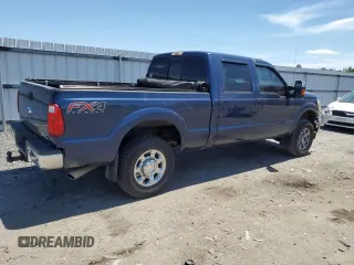 2013 Ford F-250 XL with VIN 1FT7W2B68DEA65536, listed as a Copart auction lot 56983405 with 123,614 mi miles and Salvage title. Bid and sale history available at DreamBid. Image 3.