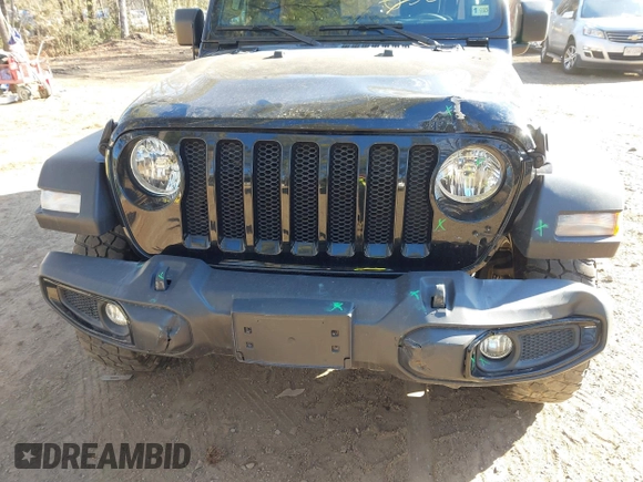 2022 Jeep Wrangler Unlimited Sport with VIN 1C4HJXDN6NW132859, listed as a IAAI auction lot 41362657 with 40,066 mi miles and . Bid and sale history available at DreamBid. Image 6.