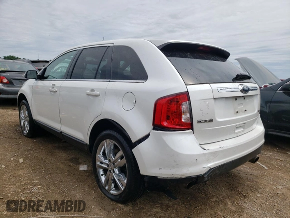 2013 Ford Edge Limited with VIN 2FMDK3KCXDBE16710, listed as a Copart auction lot 61336824 with 131,129 mi miles and Salvage Title. Bid and sale history available at carsss.com. Image 2.