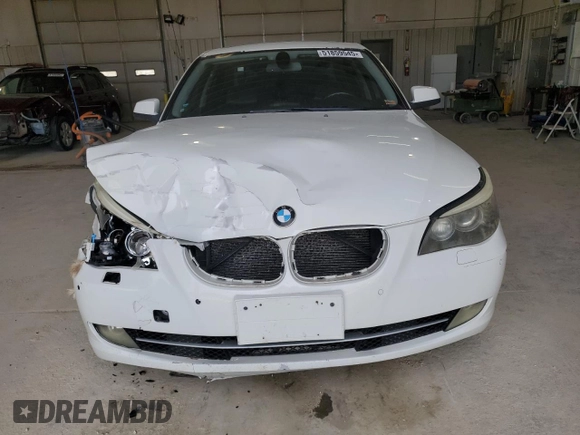 2010 BMW 5 Series 535i xDrive with VIN WBANV9C54AC139578, listed as a Copart auction lot 51859545 with Not Provided miles and Salvage Title. Bid and sale history available at carsss.com. Image 5.