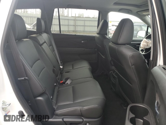 2022 Honda Pilot EX-L with VIN 5FNYF6H53NB018182, listed as a Copart auction lot 45166705 with 48,101 mi miles and Salvage Title. Bid and sale history available at carsss.com. Image 11.