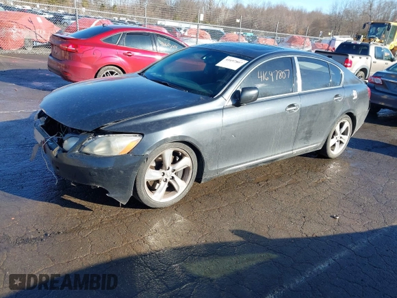2007 Lexus GS 350 with VIN JTHBE96S270026454, listed as a IAAI auction lot 41697807 with 223,385 mi miles and . Bid and sale history available at carsss.com. Image 2.