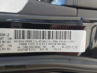 2016 Dodge Durango Limited with VIN 1C4RDJDG5GC302241, listed as a IAAI auction lot 41877415 with 135,586 mi miles and . Bid and sale history available at DreamBid. Image 9.