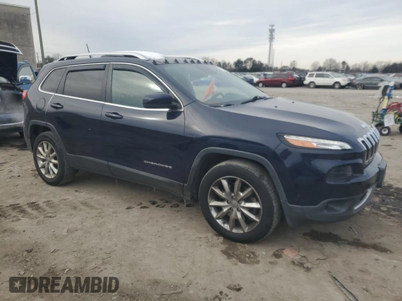2016 Jeep Cherokee Limited z VIN 1C4PJMDB2GW263967, wystawiony jako Copart lot #41843195 z przebiegiem 101 553 mil mil oraz Szkoda całkowita • Salvage title. Historia ofert i sprzedaży dostępna na DreamBid. Obrazek 4.