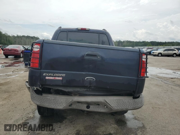 2001 Ford Explorer Sport Trac with VIN 1FMZU67E11UB01604, listed as a Copart auction lot 57581825 with 211,905 mi miles and Salvage title. Bid and sale history available at DreamBid. Image 6.