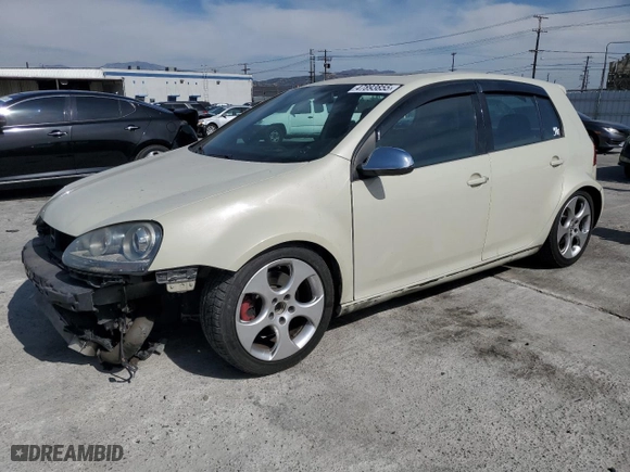 2009 Volkswagen GTI with VIN WVWHV71K49W123095, listed as a Copart auction lot 47893855 with 162,329 mi miles and Salvage Title. Bid and sale history available at carsss.com. Image 1.