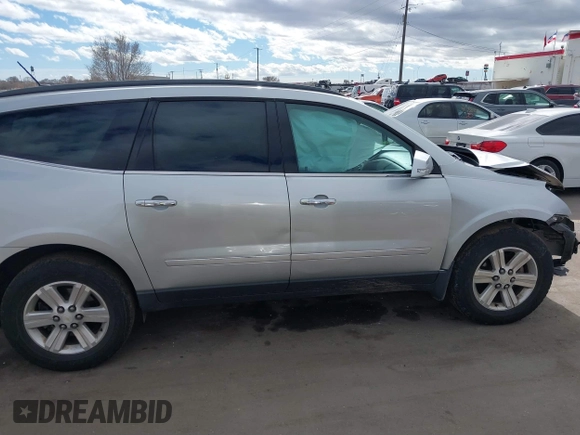 2013 Chevrolet Traverse LT with VIN 1GNKVGKD6DJ240146, listed as a IAAI auction lot 41665024 with 118,648 mi miles and . Bid and sale history available at DreamBid. Image 14.