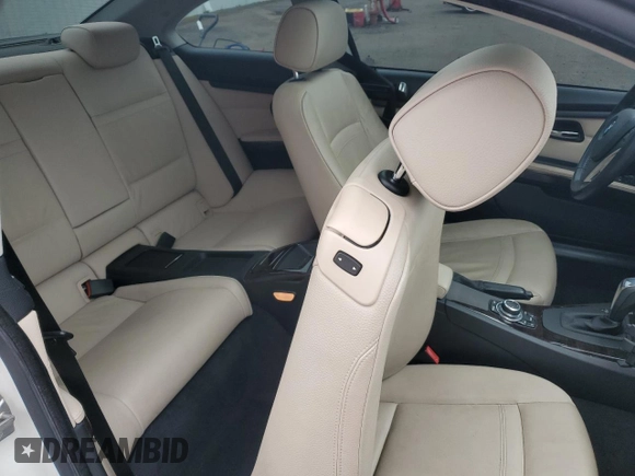 2011 BMW 3 Series 335i xDrive with VIN WBAKF9C51BE620023, listed as a Copart auction lot 48599355 with 121,870 mi miles and Salvage Title. Bid and sale history available at carsss.com. Image 10.
