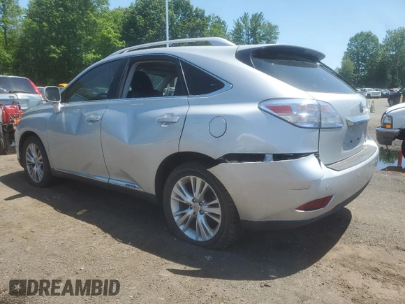 2011 Lexus RX 450h with VIN JTJBC1BA7B2420158, listed as a Copart auction lot 59181095 with 262,782 mi miles and Salvage title. Bid and sale history available at DreamBid. Image 2.