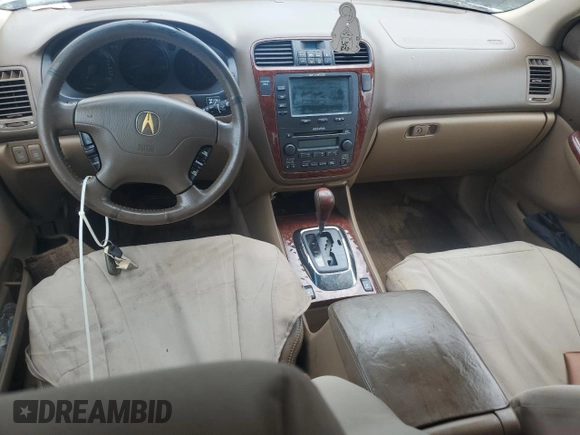 2005 Acura MDX with VIN 2HNYD18265H528934, listed as a Copart auction lot 74598924 with 0 mi miles and Non Repairable. Bid and sale history available at carsss.com. Image 8.