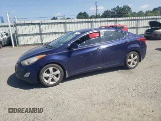 2013 Hyundai Elantra GLS with VIN 5NPDH4AE1DH332789, listed as a Copart auction lot 63029535 with Not provided miles and Clean title. Bid and sale history available at DreamBid. Image 1.