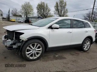 2012 Mazda CX-9 Grand Touring with VIN JM3TB3DA6C0365466, listed as a Copart auction lot 51750225 with 34,402 mi miles and Salvage Title. Bid and sale history available at carsss.com. Image 1.