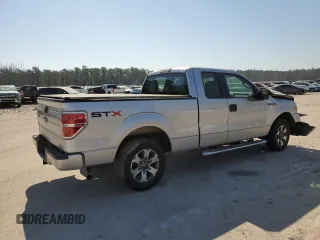 2013 Ford F-150 XL with VIN 1FTFX1CF0DFD62148, listed as a Copart auction lot 48986985 with 0 mi miles and Salvage Title. Bid and sale history available at carsss.com. Image 3.