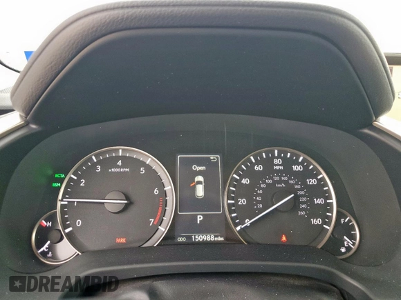 2016 Lexus RX 350 with VIN 2T2ZZMCA5GC015467, listed as a Copart auction lot 55964845 with 150,988 mi miles and Clean title. Bid and sale history available at DreamBid. Image 9.