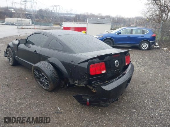 2007 Ford Mustang GT Deluxe with VIN 1ZVFT82H275292215, listed as a IAAI auction lot 41866312 with 114,500 mi miles. Bid and sale history available at carsss.com. Image 17.