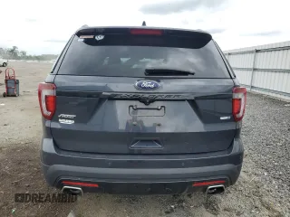 2017 Ford Explorer Sport z VIN 1FM5K8GT9HGD80193, wystawiony jako Copart lot #64571895 z przebiegiem 128 603 mil mil oraz Szkoda całkowita • Salvage title. Historia ofert i sprzedaży dostępna na DreamBid. Obrazek 6.