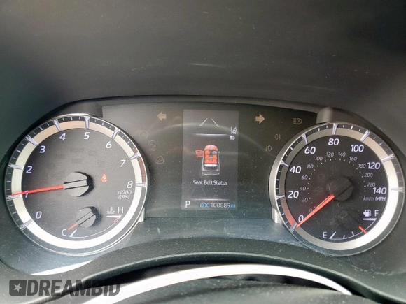 2020 Toyota Highlander LE with VIN 5TDBZRBH5LS515485, listed as a Copart auction lot 62426155 with 100,089 mi miles and Salvage title. Bid and sale history available at DreamBid. Image 9.