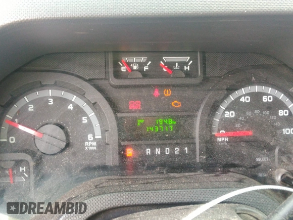 2010 Ford Econoline Cargo Commercial with VIN 1FTNE2EW0ADA98103, listed as a IAAI auction lot 41735290 with 143,717 mi miles and . Bid and sale history available at DreamBid. Image 7.