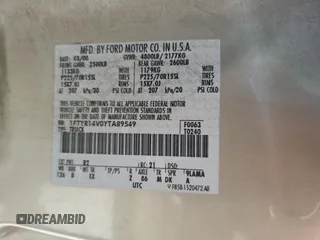 2000 Ford Ranger XL z VIN 1FTYR14V0YTA89549, wystawiony jako Copart lot #55728585 z przebiegiem 179 336 mil mil oraz Szkoda całkowita • Salvage title. Historia ofert i sprzedaży dostępna na DreamBid. Obrazek 12.