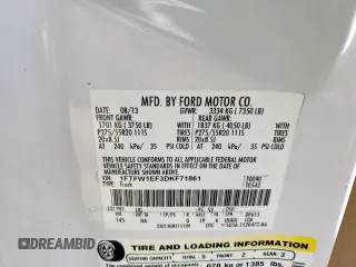 2013 Ford F-150 XL z VIN 1FTFW1EF3DKF71861, wystawiony jako Copart lot #61762415 z przebiegiem 118 794 mil mil oraz Szkoda całkowita • Salvage title. Historia ofert i sprzedaży dostępna na DreamBid. Obrazek 12.